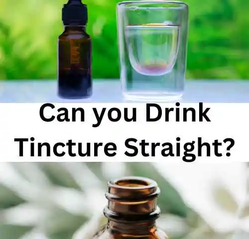 can you drink Tincture